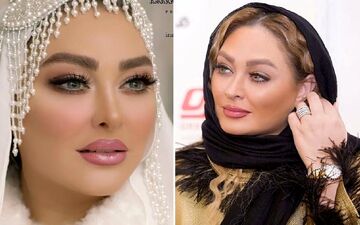 تصاویری لو رفته از جشن عروسی مجلل الهام حمیدی/ حضور بازیگر معروف در عروسی الهام خانم