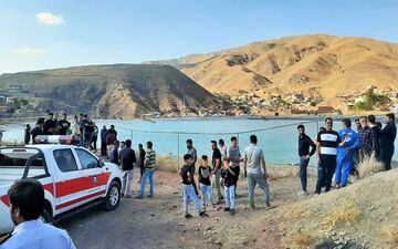 پایان تلخ جست‌وجو؛ جنازه جوان سقزی پس از سه روز از سد مهاباد بیرون کشیده شد
