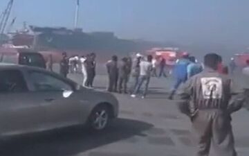 دومین حمله پهپادی در بندری متعلق به مصر رخ داد
