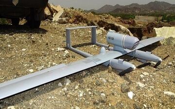 انهدام پهپاد جاسوسی ائتلاف عربی در نجران