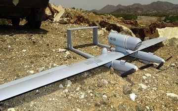 انهدام پهپاد جاسوسی ائتلاف عربی در نجران