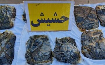 کشف یک تن حشیش در خاش