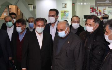 گزارش تصویری افتتاح بیمارستان اسلام آباد غرب توسط معاون اول رئیس جمهور