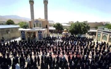 نماز ظهر عاشورا فردا در فضای باز بقاع متبرکه کرمانشاه اقامه می شود 