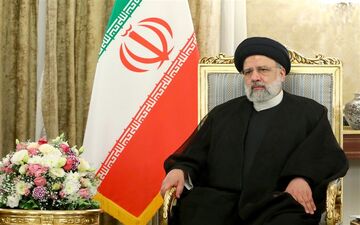  استقبال رسمی از ابراهیم رئیسی در کاخ مِردکا
