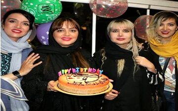 پوشش و حجاب نامتعارف بازیگران در جشن تولد لیلا برخورداری (عکس)