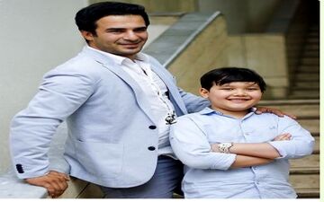  بازیگر معروف طنز و پسردورگه اش/ عکس