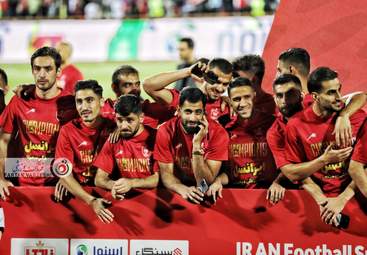 جشن اهدای جام قهرمانی سوپر جام به پرسپولیس