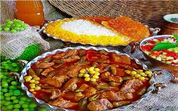  خورش بامیه رو اینجوری درست کنی همه پس میفتن!!