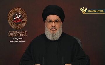 سید حسن نصرالله: مقاومت در عملیات یکشنبه بزرگترین خط قرمز اسرائیل را شکست