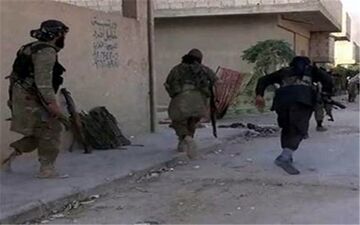 داعشی‌ها به حومه دیر الزور فرار می‌کنند/عملیات هلی‌برن ائتلاف آمریکایی در حومه شهر