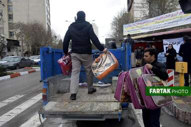 ارسال هفتمین محموله از کمکهای اتاق اصناف و بازاریان خیر کرمانشاه به مناطق سیل زده لرستان