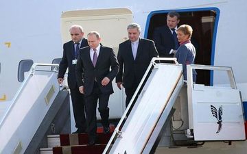  پوتین وارد تهران شد
