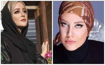 تصویر زیبا و جذاب شراره‌رخام و تبریک تولدش توسط نعیمه نظام دوست 