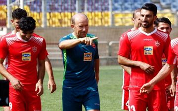 تمرین سبک پرسپولیسی ها در هتل