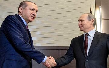  گفتگوی تلفنی پوتین و اردوغان درباره قدس 