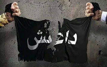 لحظه دستگیری تروریست‌های داعش با لباس زنانه + فیلم