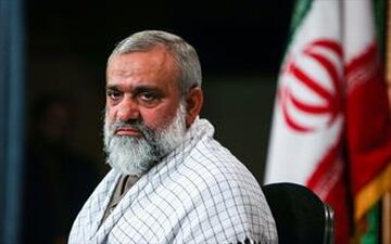 تشکر سردار نقدی از پیام تسلیت رهبر انقلاب 