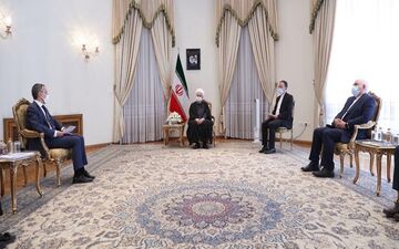 وزیر خارجه سوئیس با روحانی دیدار کرد
