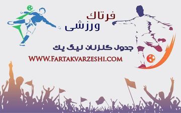 جدول گلزنان لیگ دسته یم تا پایان هفته بیست و ششم