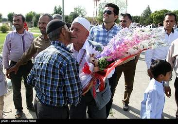 بازگشت اولین گروه حجاج به همدان + عکس