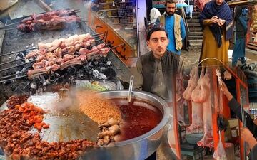 غذاهای خیابانی افغانستان: تجربه‌ای فراموش‌نشدنی از طعم و رنگ! + ویدئو طرز تهیه