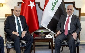 نخست وزیران ترکیه و عراق دیدار کردند