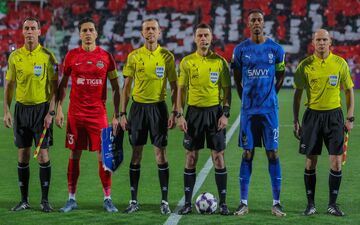 گزارش تصویری دیدار شباب الاهلی امارات و الهلال عربستان
