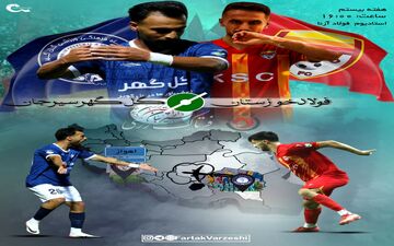 فولاد - گل‌ گهر؛ جنگ تیم‌های آماده نیم فصل دوم در اهواز 
