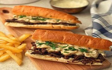 ساندویچ رست بیف با طعم عالی رو این طوری درست کن