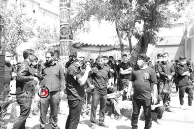 هیئت جوانان قمر بنی هاشم کیانشهر - عاشورا- عزاداری