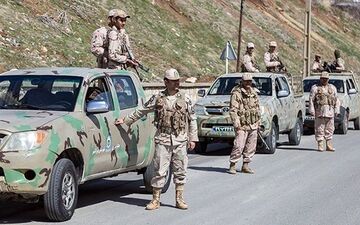 عکس و اسامی ۴ شهید مرزبان و بسیجی در درگیری صبح امروز با اشرار