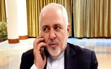 گفت و گوی تلفنی ظریف و وزیر خارجه امارات
