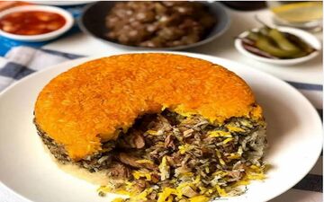 تا حالا  پلوی سه رنگ خوردی؟ | طرز تهیه  پلوی سه رنگ با مغزی تن ماهی!