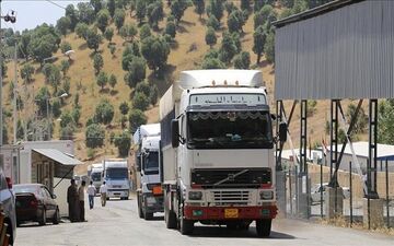 صدور ۷۲۰ میلیون دلار کالا از مرز مهران 