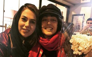 «تینا پاکروان» در کنار «گلشیفته فراهانی» در پاریس