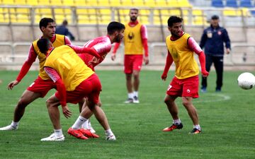 گزارش تمرین پرسپولیس| حضور بشار رسن و نعمتی در تمرین گروهی
