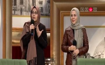 توضیحات جالب یک خانم درباره طول، عرض و حجم زندگی در برنامه دورهمی + فیلم