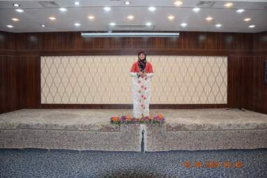 هنرنمایی هنرمندان در راستای برنامه یکم نوروز «سین هشتم سلامتی»هتل پارسیان کرمانشاه 