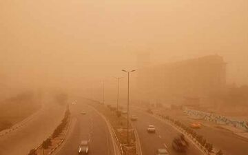  کاهش شدید دید افقی در مناطق مختلف استان ایلام