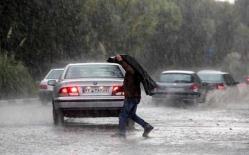 رگبارهای بهاری ادامه دار شد