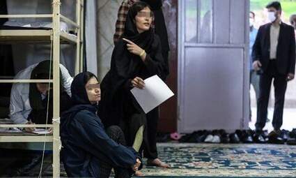 تصاویری از محل نگهداری زنان و دختران دستگیرشده در اعتراضات