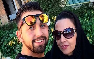 محسن افشانی و معضل انتشار عکس همسرش! + عکس
