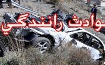 مرگ 4 مسافردر تصادف وانت و پژو پارس 