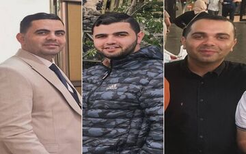 
لحظه مطلع شدن هنیه از شهادت اعضای خانواده‌اش
