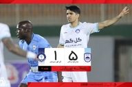 خلاصه بازی چادرملو 5 - گل گهر 1 + ویدئو