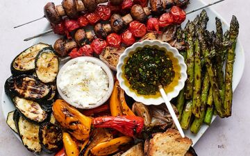 طرز تهیه بشقاب سبزیجات رژیمی؛ غذای سالم و خوشمزه به سبک رستورانی