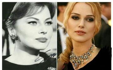 گردنبند ۲میلیون دلاری ثریا برگردن ستاره هالیوود +عکس