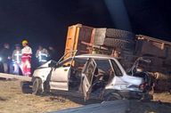 تصادف مرگبار در جاده قیدار ـ بیجار؛ دو نفر جان باختند