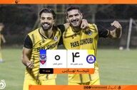 پارس جنوبی جم با چهار گل داماش را در هم کوبید؛ امید صعود زنده ماند